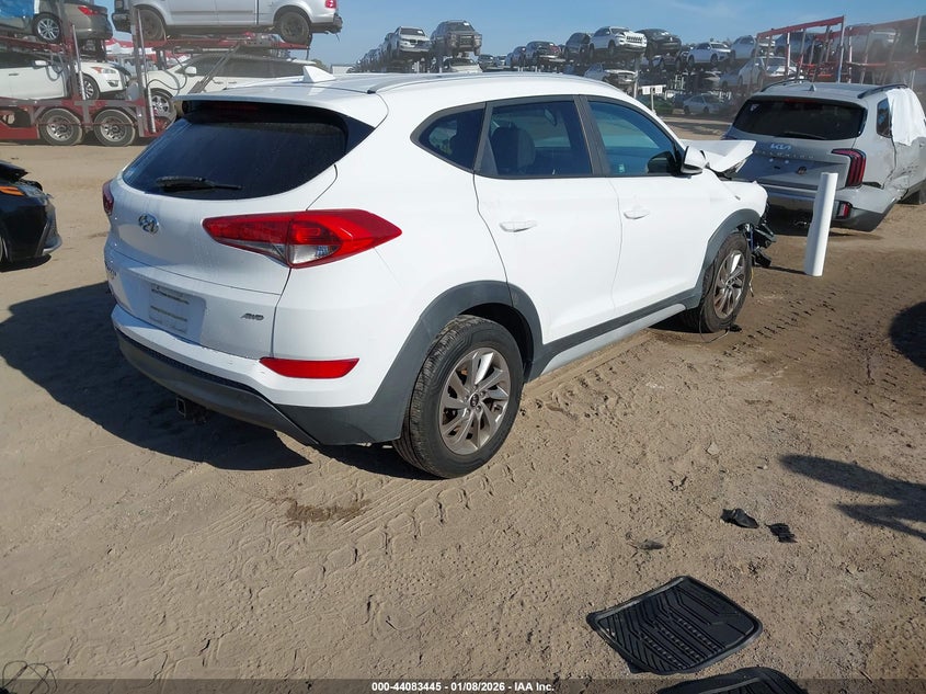 2018 Hyundai Tucson VIN KM8J3CA43JU766020 IAAI salvage auction — FRONT END, Rebuildable (Florida), sold $25 on 2026-07-21 (photo 4)