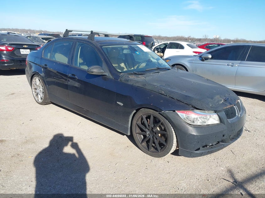 2006 BMW 3er VIN WBAVB33546PS14169 IAAI salvage auction — SIDE, Bill Of Sale (Texas), sold $25 on 2026-07-28 (photo 1)