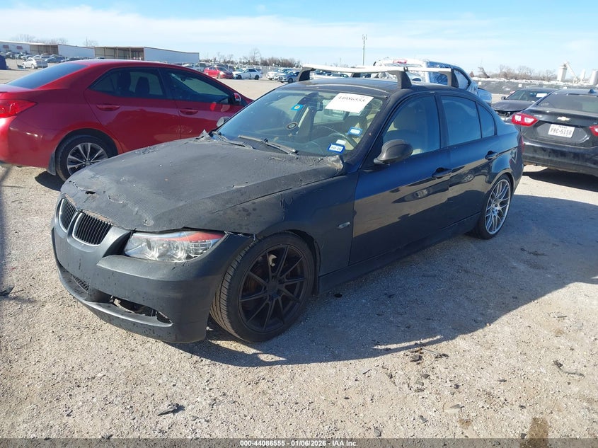 2006 BMW 3er VIN WBAVB33546PS14169 IAAI salvage auction — SIDE, Bill Of Sale (Texas), sold $25 on 2026-07-28 (photo 2)