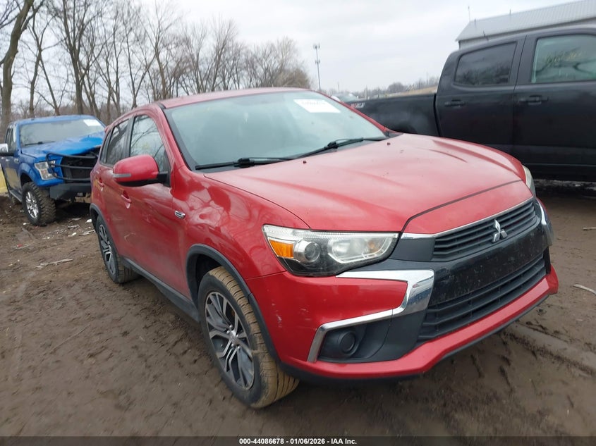 2017 Mitsubishi Outlander VIN JA4AP3AU1HZ020973 IAAI salvage auction — LEFT REAR, Salvage (Indiana), sold $1,400 on 2026-07-22 (photo 1)