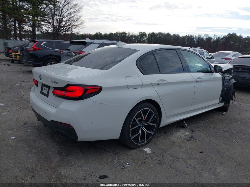 2022 BMW 5er VIN WBA73BJ09NWX72417 IAAI salvage auction — FRONT END, Salvage Title, sold $16,100 on 2026-08-18 (photo 4)
