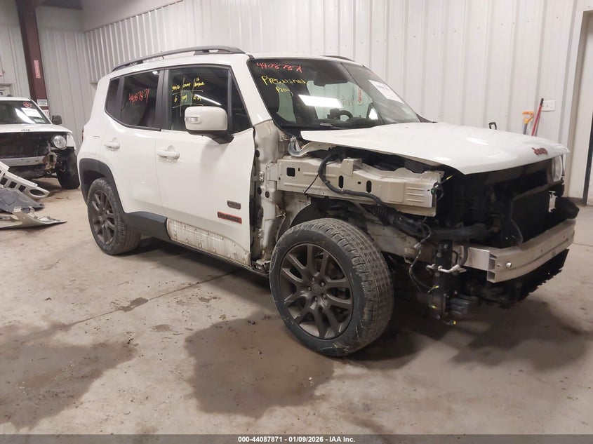 2016 Jeep Renegade VIN ZACCJABW6GPD18467 IAAI salvage auction — FRONT END, Mv-907A (New York), sold $1,075 on 2026-08-04 (photo 1)