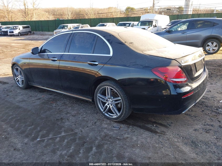 2017 Mercedes-benz E-class VIN WDDZF4KB6HA059609 IAAI salvage auction — FRONT END, Mv-907A (New York), sold $5,500 on 2026-08-18 (photo 3)