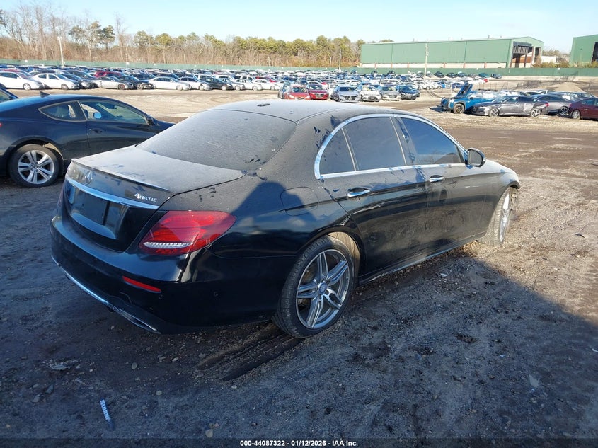 2017 Mercedes-benz E-class VIN WDDZF4KB6HA059609 IAAI salvage auction — FRONT END, Mv-907A (New York), sold $5,500 on 2026-08-18 (photo 4)