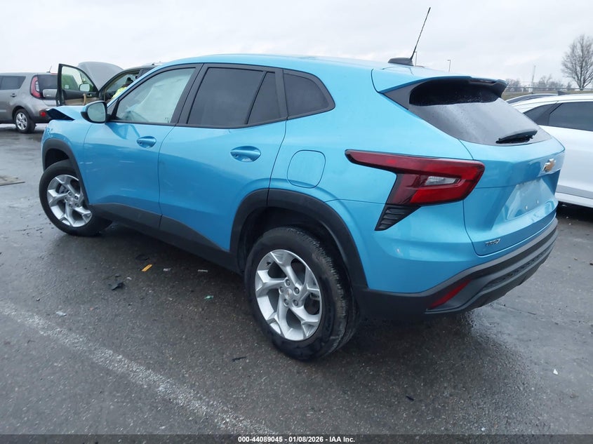 2025 Chevrolet Trax VIN KL77LFEP3SC177641 IAAI salvage auction — FRONT END, Salvage (Illinois), sold $2,500 on 2026-07-21 (photo 3)
