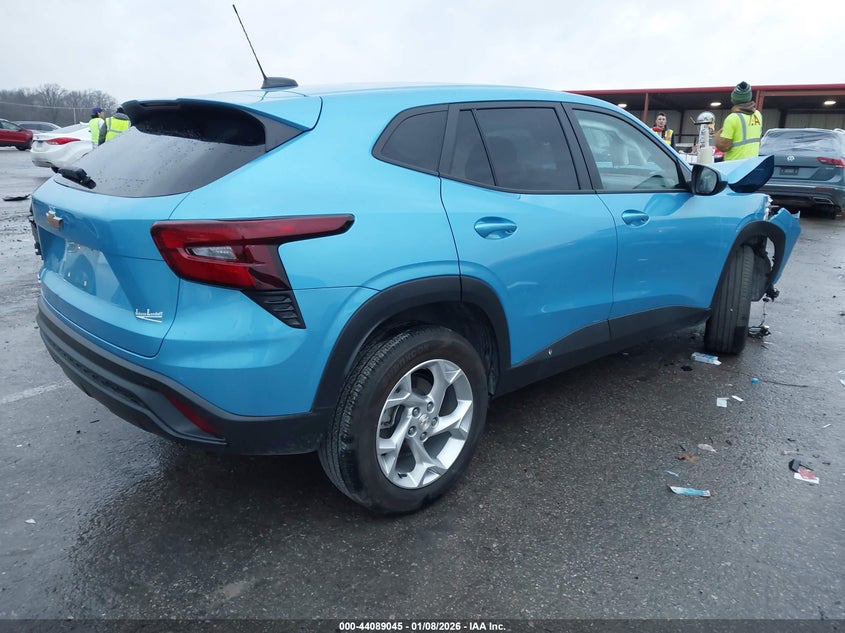 2025 Chevrolet Trax VIN KL77LFEP3SC177641 IAAI salvage auction — FRONT END, Salvage (Illinois), sold $2,500 on 2026-07-21 (photo 4)