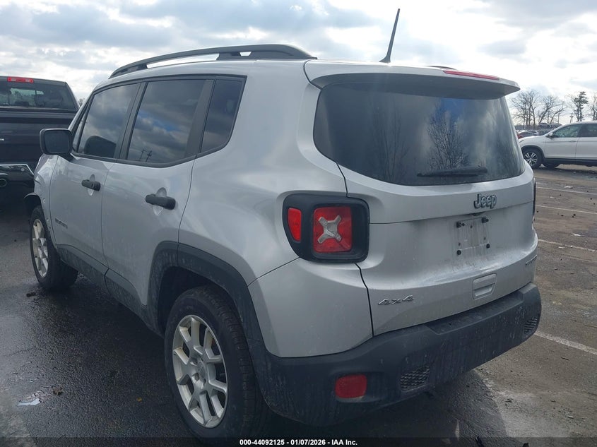 2019 Jeep Renegade VIN ZACNJBAB1KPK82075 IAAI salvage auction — FRONT END, Salvage (New Jersey), sold $600 on 2026-08-07 (photo 3)