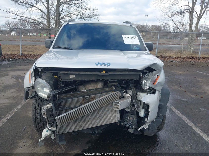 2019 Jeep Renegade VIN ZACNJBAB1KPK82075 IAAI salvage auction — FRONT END, Salvage (New Jersey), sold $600 on 2026-08-07 (photo 6)