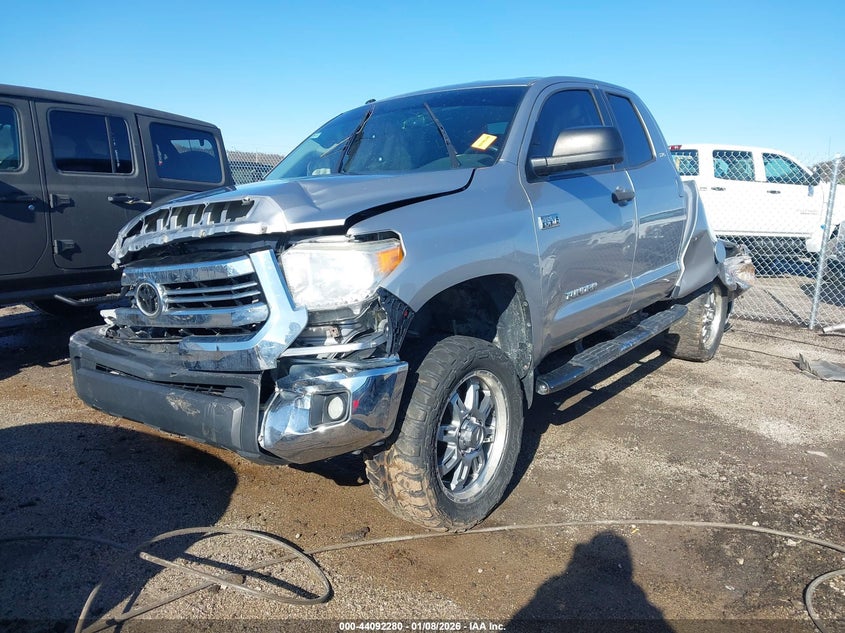 2016 Toyota Tundra VIN 5TFUW5F12GX573528 IAAI salvage auction — ROLLOVER, Clear (Arkansas), sold $3,850 on 2026-07-14 (photo 2)