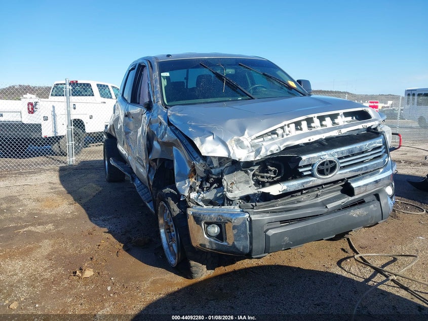 2016 Toyota Tundra VIN 5TFUW5F12GX573528 IAAI salvage auction — ROLLOVER, Clear (Arkansas), sold $3,850 on 2026-07-14 (photo 6)