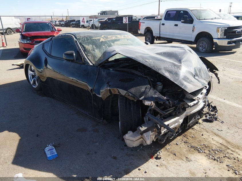 2013 Nissan 370z VIN JN1AZ4EH1DM882023 IAAI salvage auction — FRONT END, Salvage (Texas), sold $900 on 2026-07-08 (photo 1)