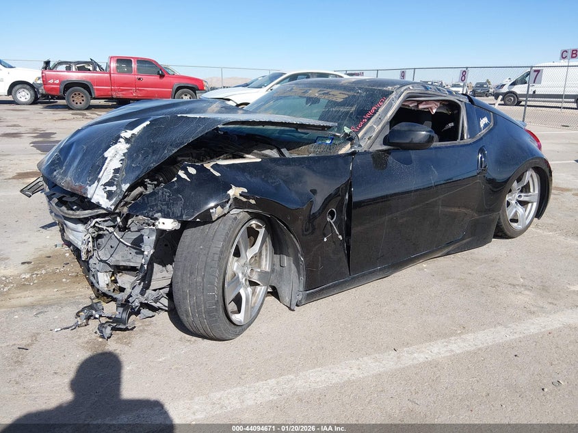 2013 Nissan 370z VIN JN1AZ4EH1DM882023 IAAI salvage auction — FRONT END, Salvage (Texas), sold $900 on 2026-07-08 (photo 2)