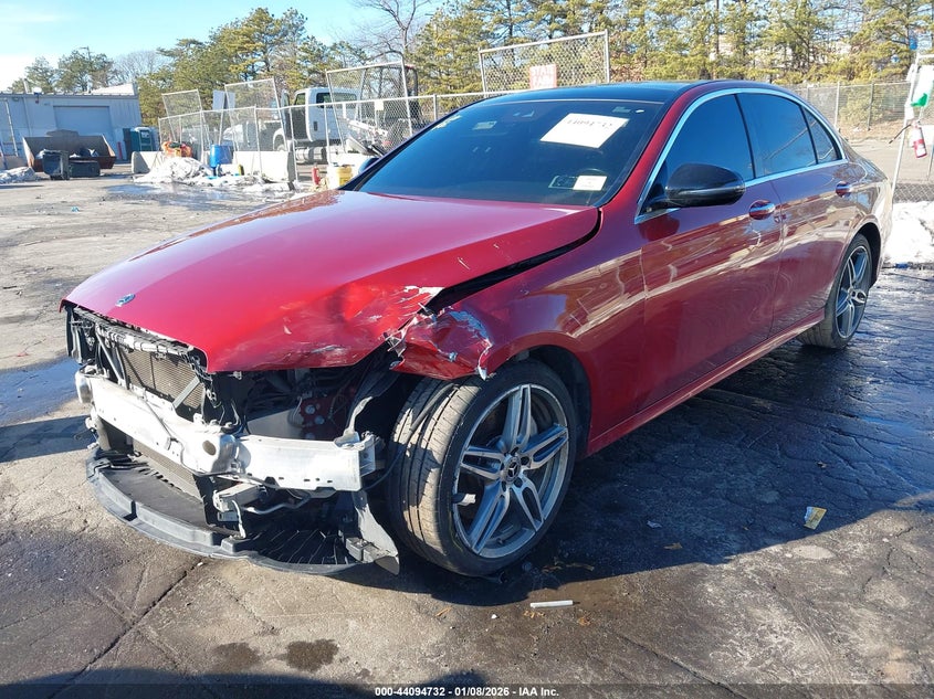 2018 Mercedes-benz E-klasse VIN WDDZF4KB8JA344835 IAAI salvage auction — FRONT END, Salvage Title, sold $7,950 on 2026-07-14 (photo 2)