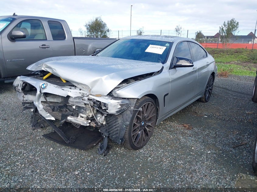 2017 BMW 4er VIN WBA4E5C5XHG188677 IAAI salvage auction — FRONT END, Salvage Title, sold $5,025 on 2026-07-13 (photo 2)