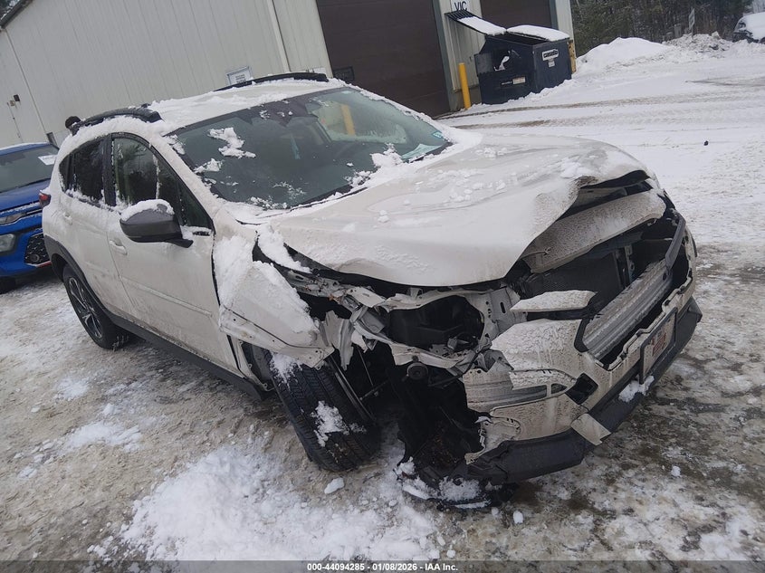 2025 Subaru Crosstrek VIN JF2GUHDC2S8238797 IAAI salvage auction — RIGHT FRONT, Salvage (Vermont), sold $5,250 on 2026-07-16 (photo 1)