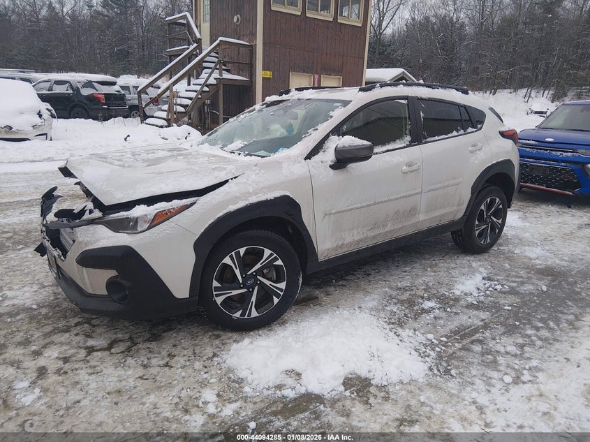 2025 Subaru Crosstrek VIN JF2GUHDC2S8238797 IAAI salvage auction — RIGHT FRONT, Salvage (Vermont), sold $5,250 on 2026-07-16 (photo 2)