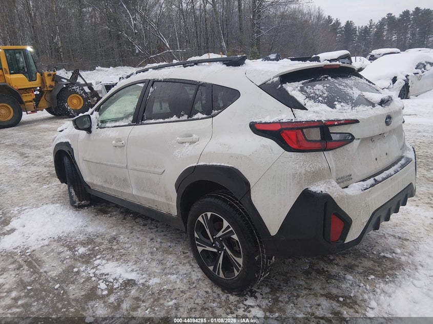 2025 Subaru Crosstrek VIN JF2GUHDC2S8238797 IAAI salvage auction — RIGHT FRONT, Salvage (Vermont), sold $5,250 on 2026-07-16 (photo 3)