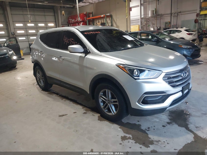 2017 Hyundai Santa fe VIN 5XYZT3LB4HG456182 IAAI salvage auction — REAR END, Salvage (Pennsylvania), sold $1,900 on 2026-07-31 (photo 1)
