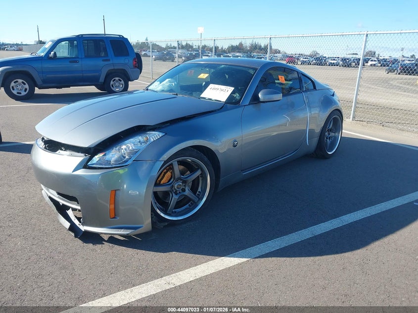 2006 Nissan 350z VIN JN1AZ34EX6M351004 IAAI salvage auction — FRONT END, Salvage (California), sold $875 on 2026-07-17 (photo 2)