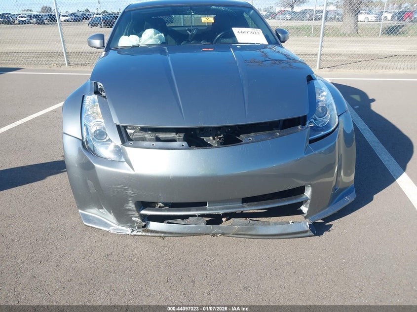 2006 Nissan 350z VIN JN1AZ34EX6M351004 IAAI salvage auction — FRONT END, Salvage (California), sold $875 on 2026-07-17 (photo 6)