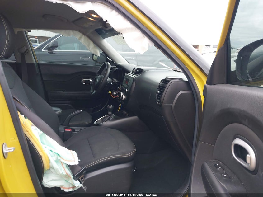 2014 Kia Soul VIN KNDJP3A50E7071726 IAAI salvage auction — FRONT END, Clear (Oklahoma), sold $650 on 2026-07-15 (photo 5)