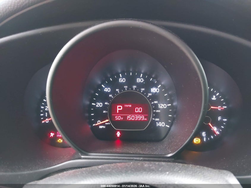 2014 Kia Soul VIN KNDJP3A50E7071726 IAAI salvage auction — FRONT END, Clear (Oklahoma), sold $650 on 2026-07-15 (photo 7)