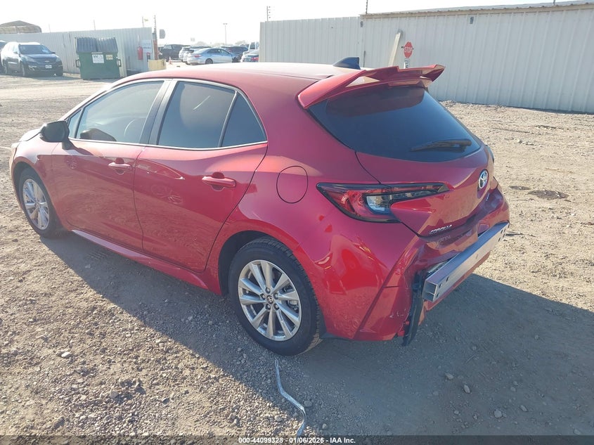 2026 Toyota Corolla VIN JTND4MBE3T3255701 IAAI salvage auction — REAR END, Other, sold $8,100 on 2026-07-10 (photo 3)