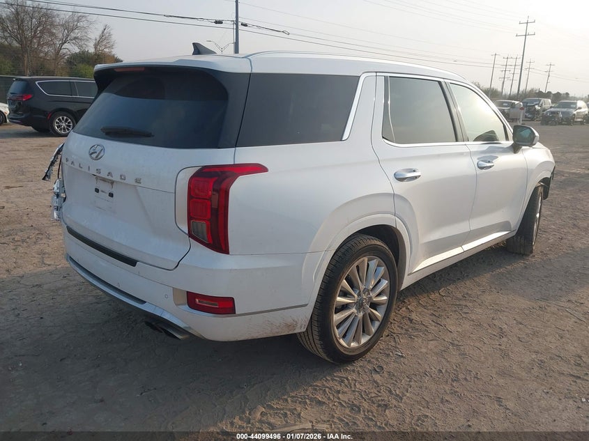 2020 Hyundai Palisade VIN KM8R54HE8LU095691 IAAI salvage auction — FRONT & REAR, Salvage (Texas), sold $2,600 on 2026-07-29 (photo 4)