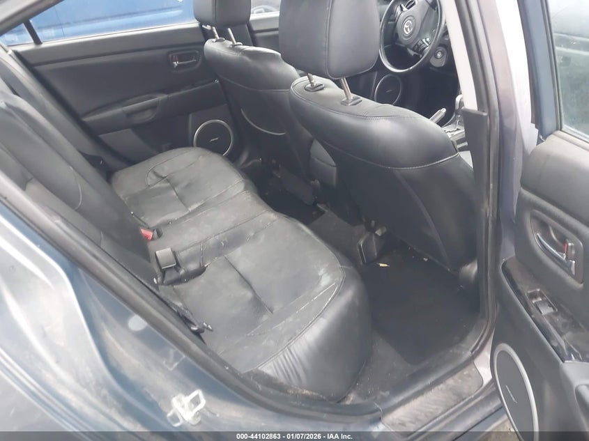 2008 Mazda 3 VIN JM1BK324X81128272 IAAI salvage auction — LEFT FRONT, Salvage (Utah), sold $350 on 2026-07-16 (photo 8)