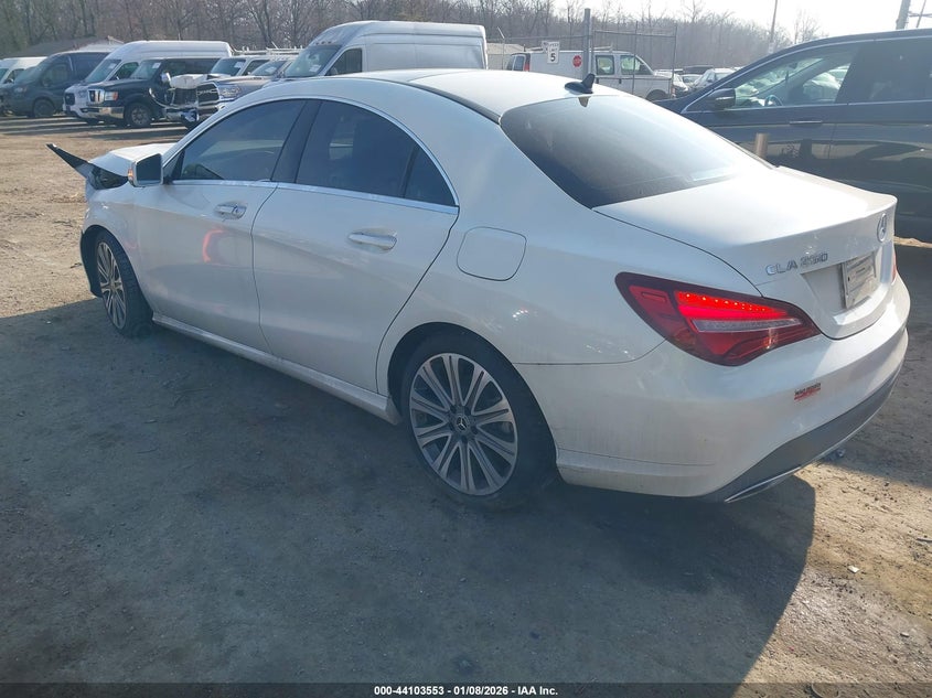 2018 Mercedes-benz Cla-klasse VIN WDDSJ4GB7JN521358 IAAI salvage auction — FRONT END, Salvage - 75% Or Less (Maryland), sold $2,350 on 2026-07-21 (photo 3)