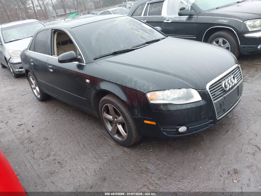 2007 Audi A4 VIN WAUDH78E17A195837 IAAI salvage auction — UNKNOWN, Bill Of Sale (New York), sold $425 on 2026-07-07 (photo 1)