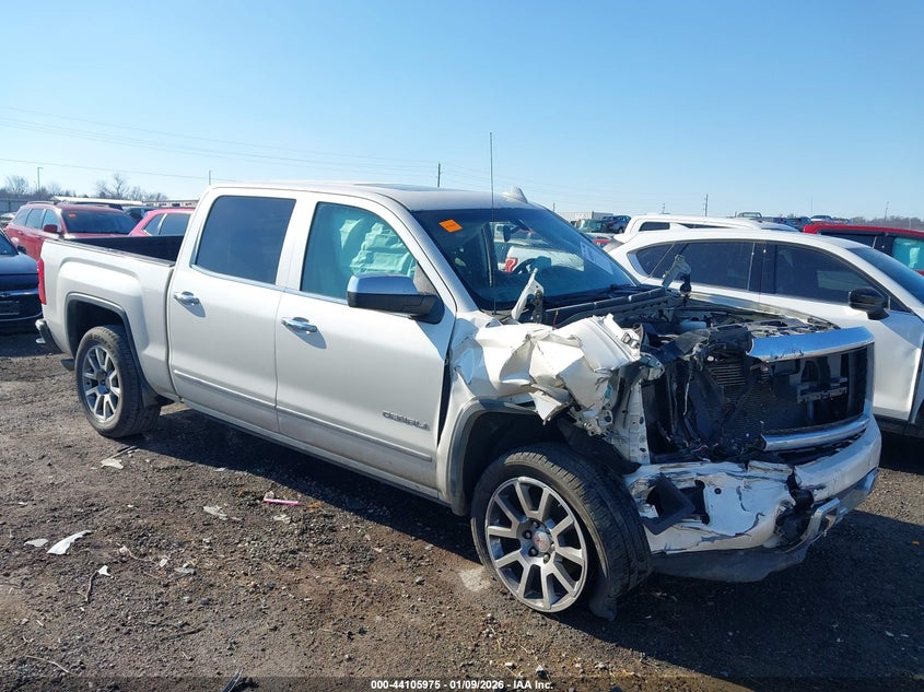 2015 Gmc Sierra 1500 VIN 3GTU2WEC3FG292944 IAAI salvage auction — FRONT END, Junk (Oklahoma), sold $1,350 on 2026-07-21 (photo 1)