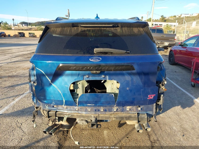 2020 Ford Explorer VIN 1FM5K8GC5LGB12282 IAAI salvage auction — REAR END, Salvage (California), sold $12,125 on 2026-07-29 (photo 6)