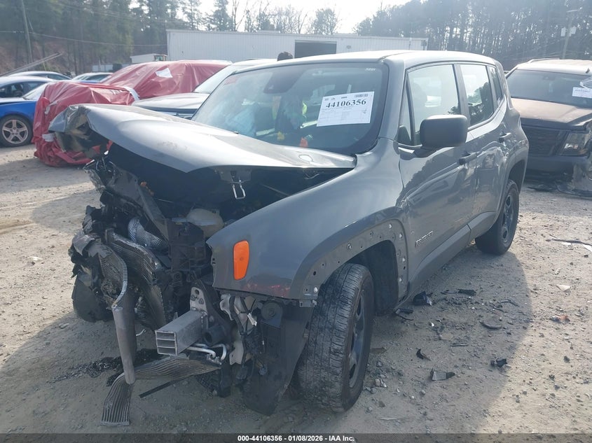 2021 Jeep Renegade VIN ZACNJDAB6MPN11915 IAAI salvage auction — FRONT END, Salvage (Georgia), sold $400 on 2026-07-21 (photo 2)