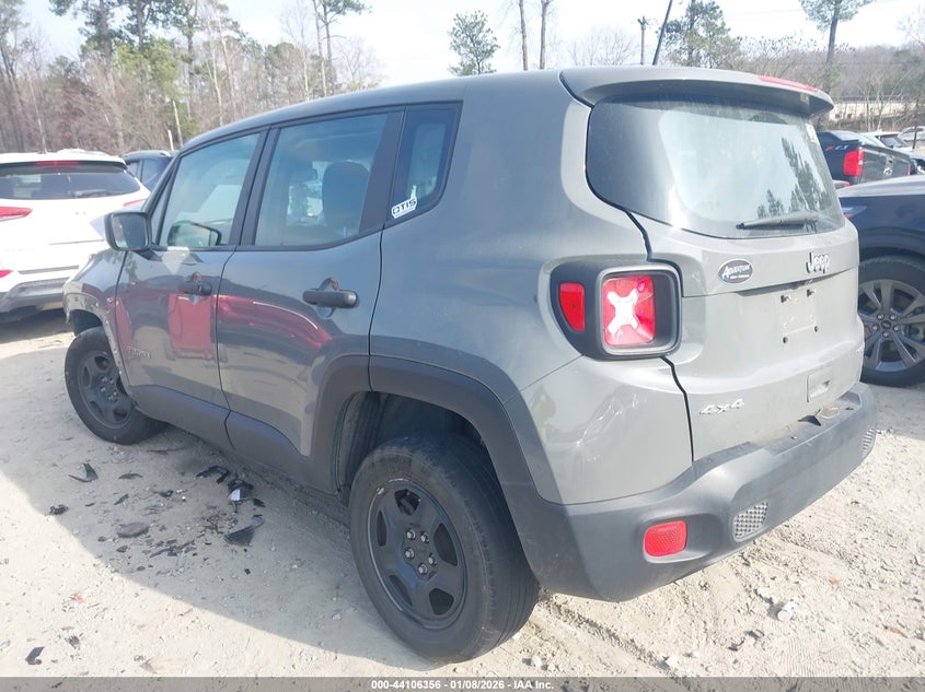 2021 Jeep Renegade VIN ZACNJDAB6MPN11915 IAAI salvage auction — FRONT END, Salvage (Georgia), sold $400 on 2026-07-21 (photo 3)