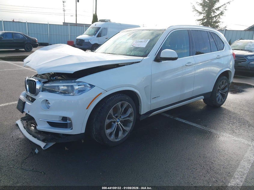 2016 BMW X5 VIN 5UXKR0C57G0S89327 IAAI salvage auction — RIGHT FRONT, Salvage Title, sold $1,150 on 2026-07-21 (photo 2)