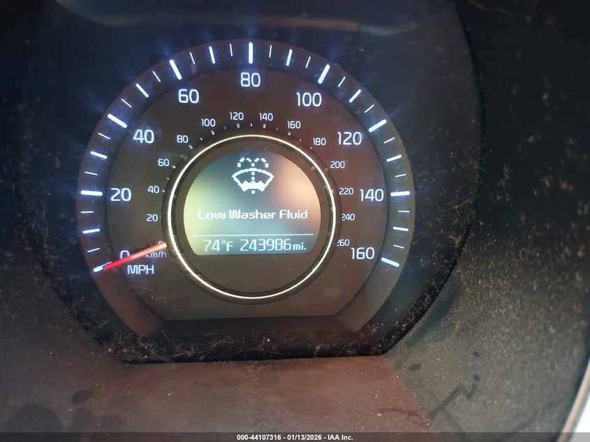2015 Kia Optima VIN 5XXGM4A79FG416237 IAAI salvage auction — LEFT SIDE, Salvage Title, sold $675 on 2026-07-18 (photo 7)