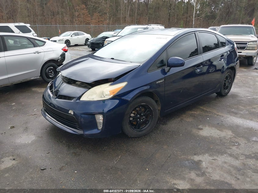 2015 Toyota Prius VIN JTDKN3DU1F1993908 IAAI salvage auction — RIGHT SIDE, Salvage (Mississippi), sold $975 on 2026-07-08 (photo 2)
