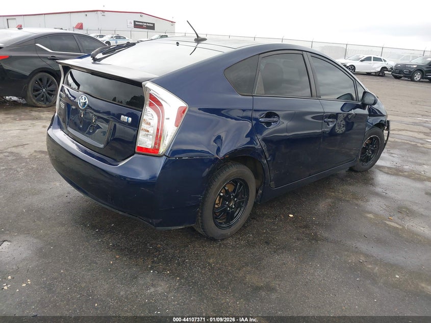 2015 Toyota Prius VIN JTDKN3DU1F1993908 IAAI salvage auction — RIGHT SIDE, Salvage (Mississippi), sold $975 on 2026-07-08 (photo 4)