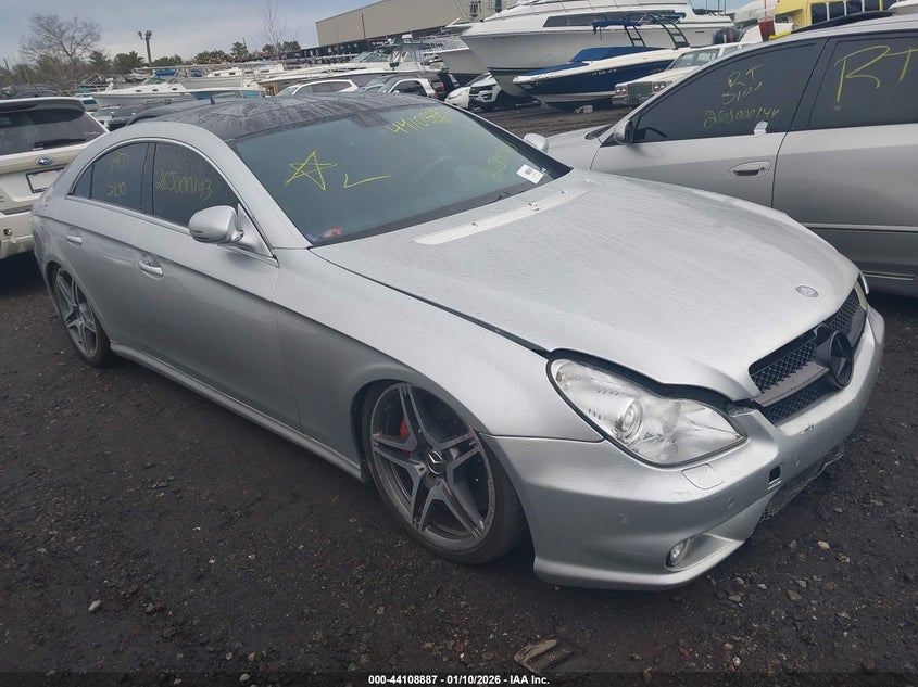 2007 Mercedes-benz Cls-class VIN WDDDJ77X87A096206 IAAI salvage auction — FRONT & REAR, Bill Of Sale (New York), sold $800 on 2026-08-18 (photo 1)