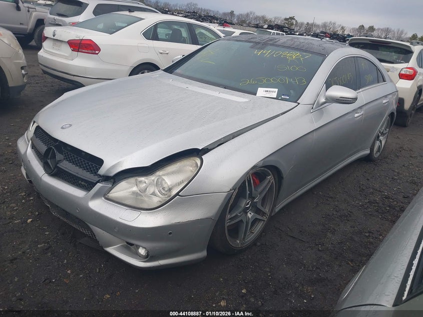2007 Mercedes-benz Cls-class VIN WDDDJ77X87A096206 IAAI salvage auction — FRONT & REAR, Bill Of Sale (New York), sold $800 on 2026-08-18 (photo 2)