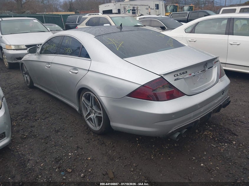 2007 Mercedes-benz Cls-class VIN WDDDJ77X87A096206 IAAI salvage auction — FRONT & REAR, Bill Of Sale (New York), sold $800 on 2026-08-18 (photo 3)