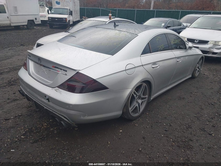 2007 Mercedes-benz Cls-class VIN WDDDJ77X87A096206 IAAI salvage auction — FRONT & REAR, Bill Of Sale (New York), sold $800 on 2026-08-18 (photo 4)
