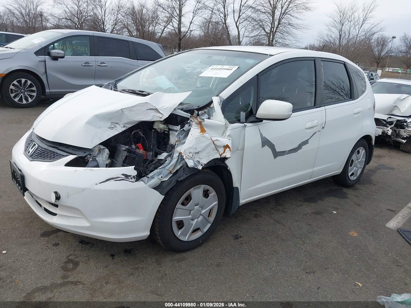2013 Honda Fit VIN JHMGE8H38DC053965 IAAI salvage auction — FRONT END, Salvage Title, sold $500 on 2026-07-27 (photo 2)