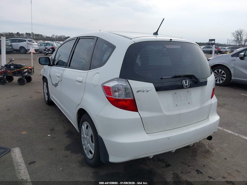 2013 Honda Fit VIN JHMGE8H38DC053965 IAAI salvage auction — FRONT END, Salvage Title, sold $500 on 2026-07-27 (photo 3)