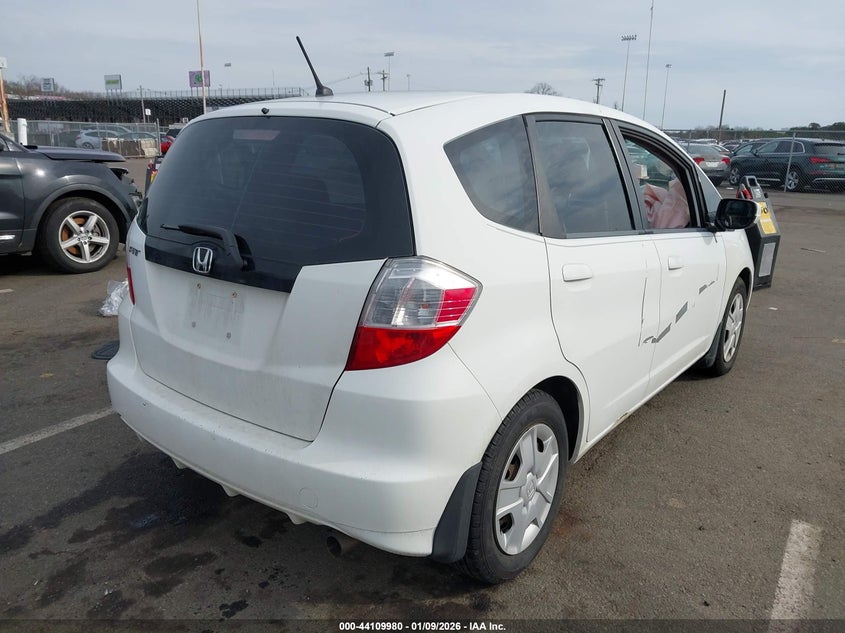2013 Honda Fit VIN JHMGE8H38DC053965 IAAI salvage auction — FRONT END, Salvage Title, sold $500 on 2026-07-27 (photo 4)