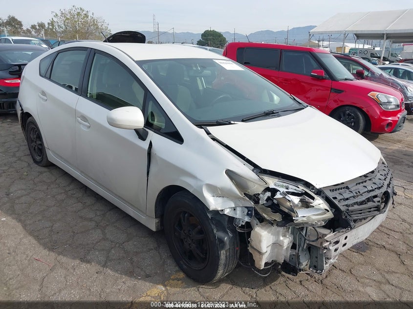 2012 Toyota Prius VIN JTDKN3DU7C5513553 IAAI salvage auction — FRONT END, Salvage Title, sold $1,200 on 2026-07-08 (photo 1)