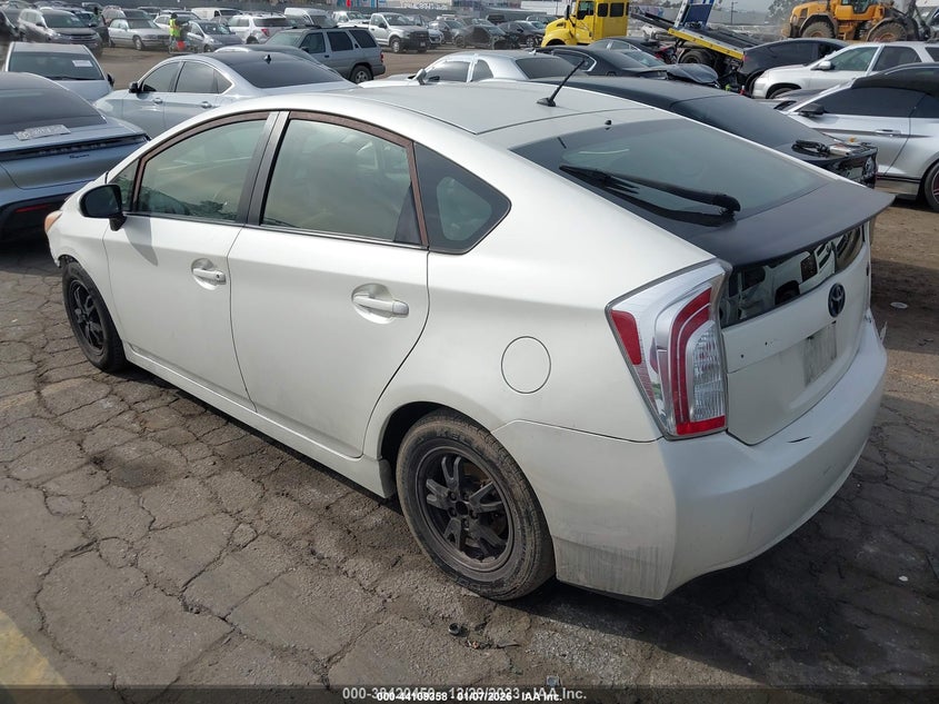 2012 Toyota Prius VIN JTDKN3DU7C5513553 IAAI salvage auction — FRONT END, Salvage Title, sold $1,200 on 2026-07-08 (photo 3)