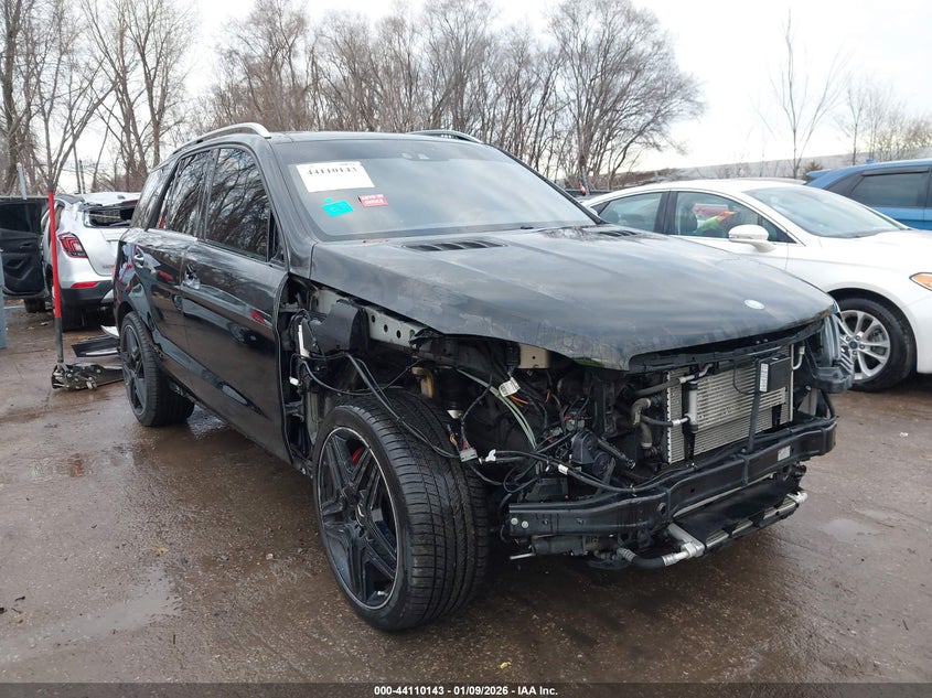 2015 Mercedes-benz Ml-class VIN 4JGDA7EB2FA538652 IAAI salvage auction — FRONT END, Salvage (Missouri), sold $12,100 on 2026-07-22 (photo 1)