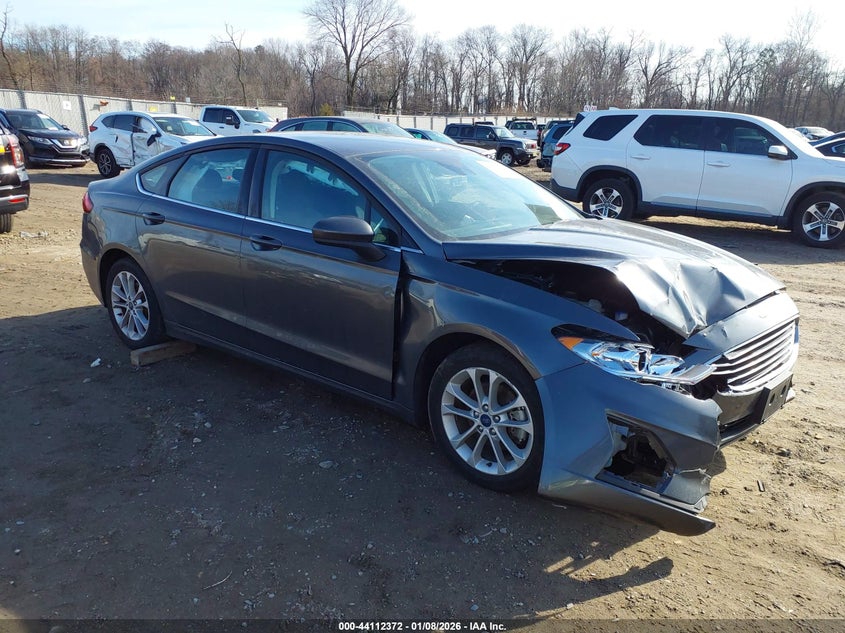 2020 Ford Fusion VIN 3FA6P0LU7LR154042 IAAI salvage auction — FRONT END, Salvage Title, sold $2,050 on 2026-07-22 (photo 1)